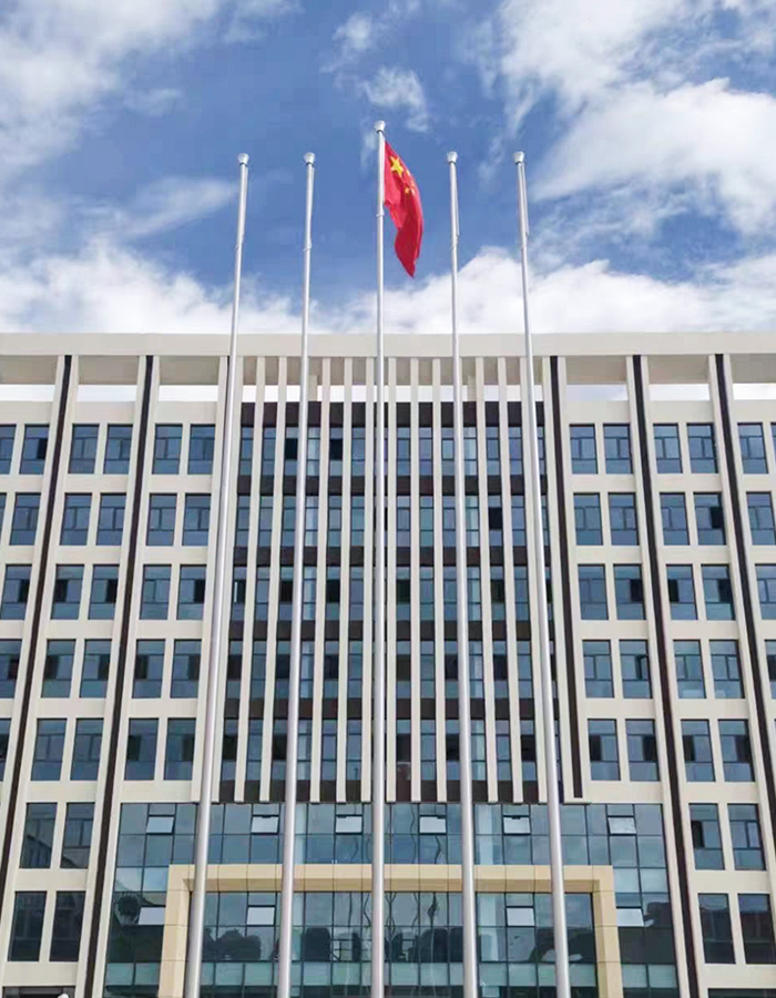 Tiang bendera anugerah mendatar keluli tahan karat