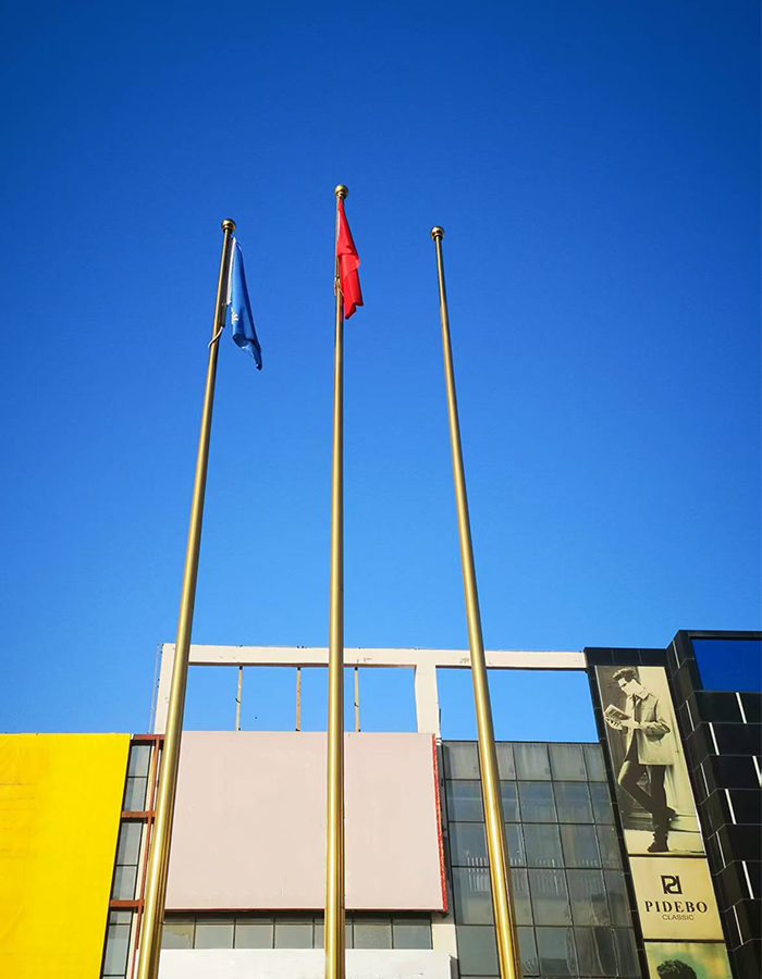 Tiang bendera anugerah mendatar titanium Tiang bendera anugerah mendatar titanium