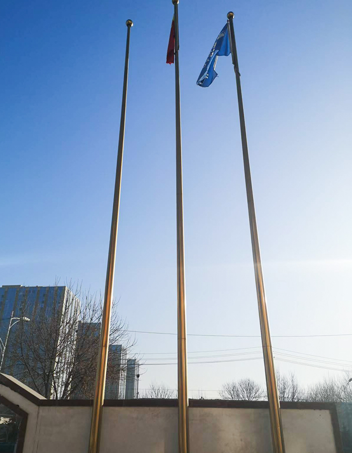 Tiang bendera anugerah mendatar titanium Tiang bendera anugerah mendatar titanium